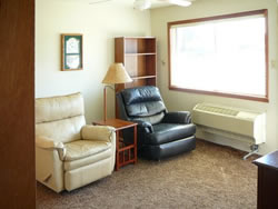 living room furnished